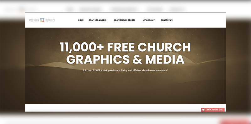 MinistryDesigns.media Screenshot