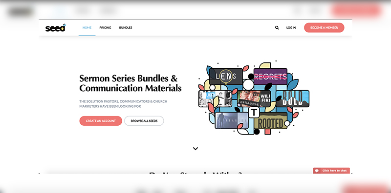 Seed.MinistryDesign.media Screenshot