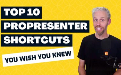 Stop the Sunday Morning Panic: 10 ProPresenter Shortcuts Every Volunteer Needs to Know
