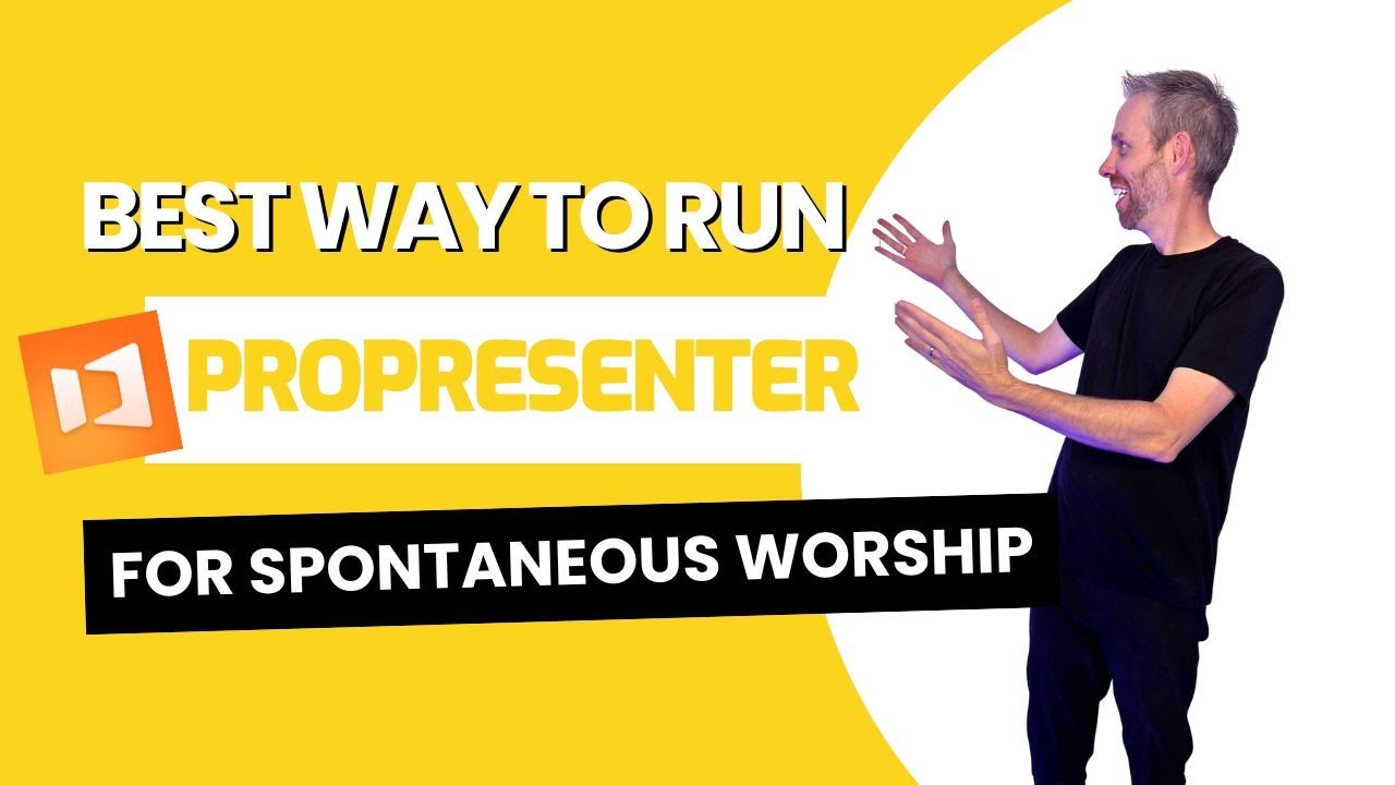 Master ProPresenter Hotkeys: Never Miss a Slide Again! (Worship Leader MUST-KNOW Hack)